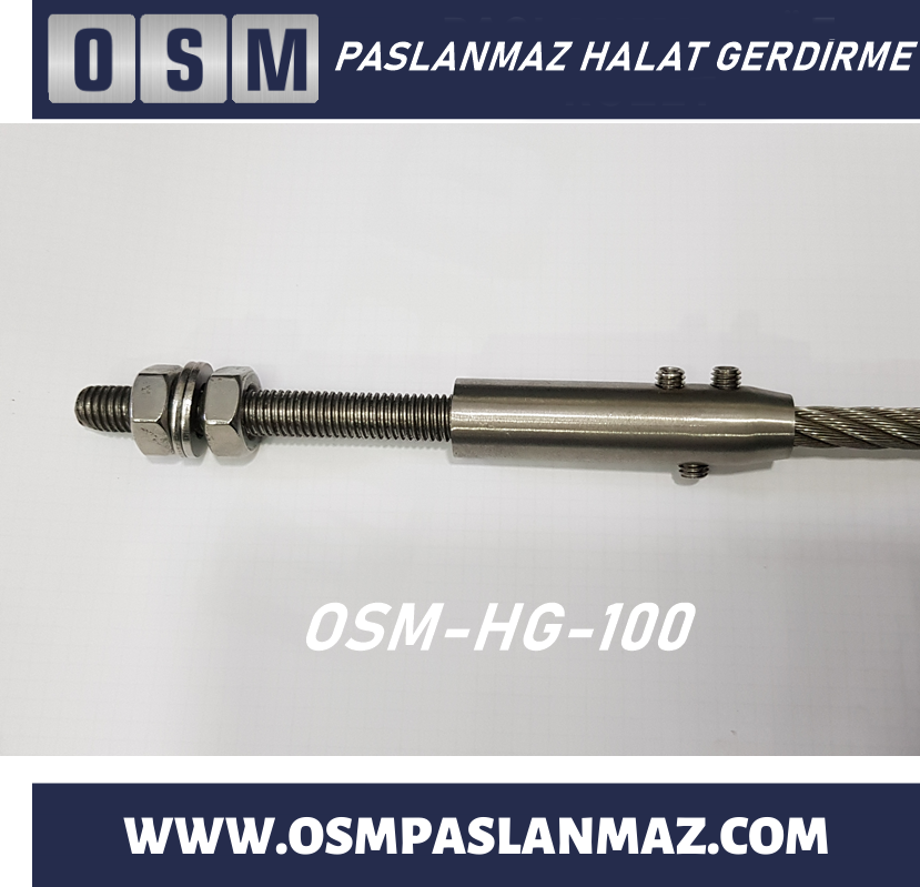 Halat Gerdirme Aparatı osm-hg-100