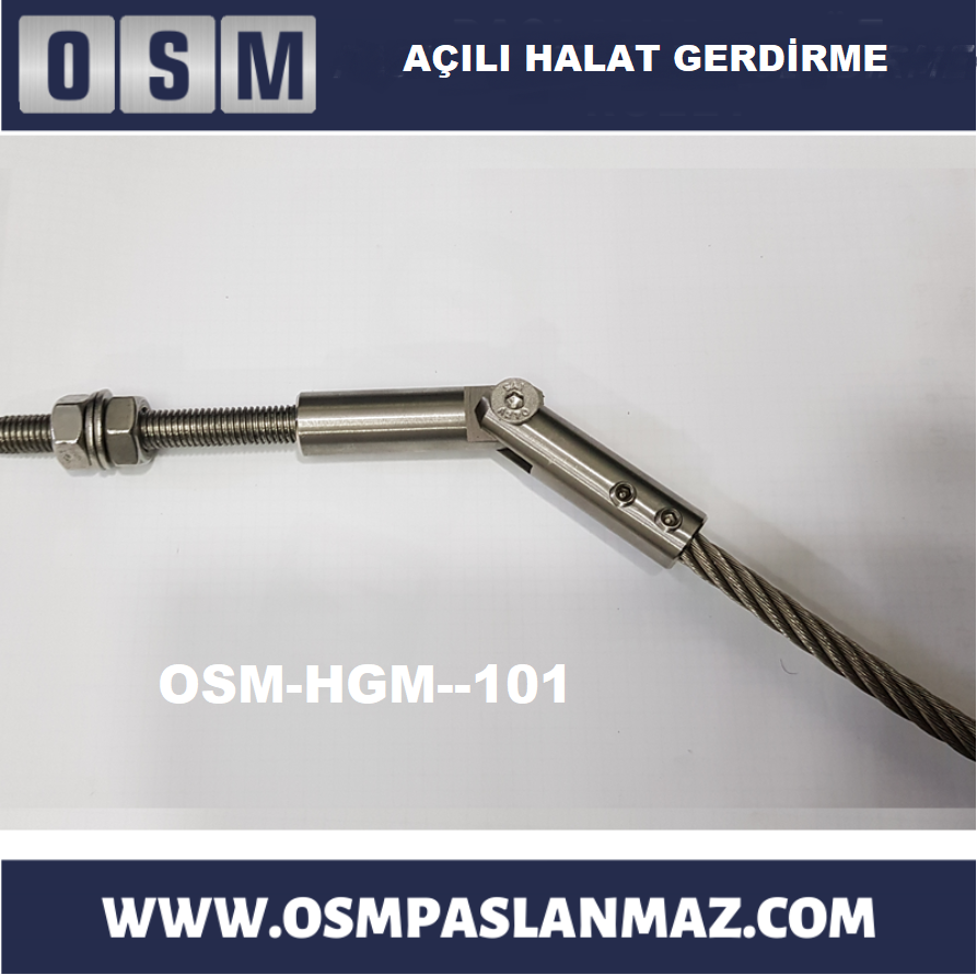 Halat Gerdirme Aparatı Osm-hgm-101