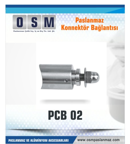 Paslanmaz Konnektör bağlantı PCP-02