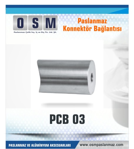 Paslanmaz Konnektör bağlantı PCP-03