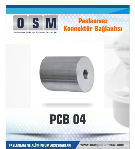 Paslanmaz Konnektör bağlantı PCP-04