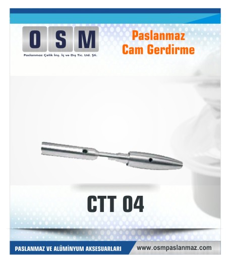 PASLANMAZ CAM TUTUCU CTT 04