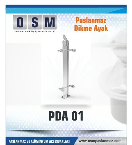 PASLANMAZ DİKME AYAK PDA 01