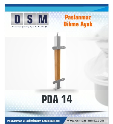 PASLANMAZ DİKME AYAK PDA 014