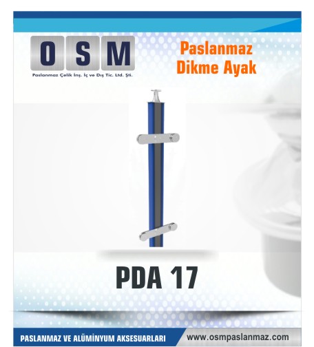 PASLANMAZ DİKME AYAK PDA 017