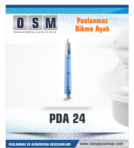 PASLANMAZ DİKME AYAK PDA 024