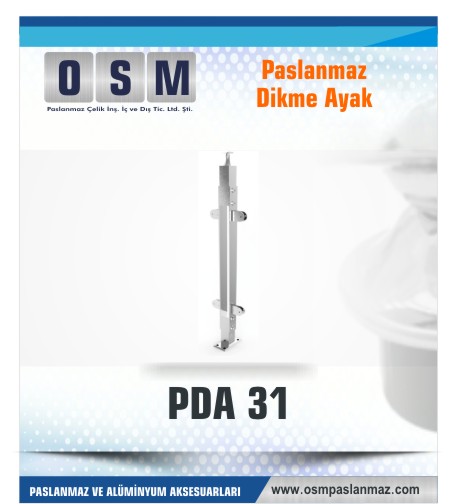 PASLANMAZ DİKME AYAK PDA 031