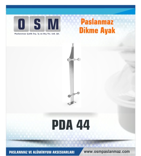 PASLANMAZ DİKME AYAK PDA 044
