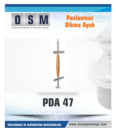 PASLANMAZ DİKME AYAK PDA 047
