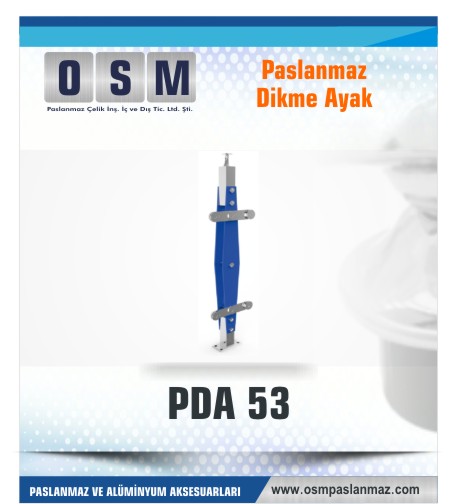 PASLANMAZ DİKME AYAK PDA 053