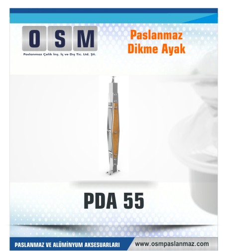 PASLANMAZ DİKME AYAK PDA 055