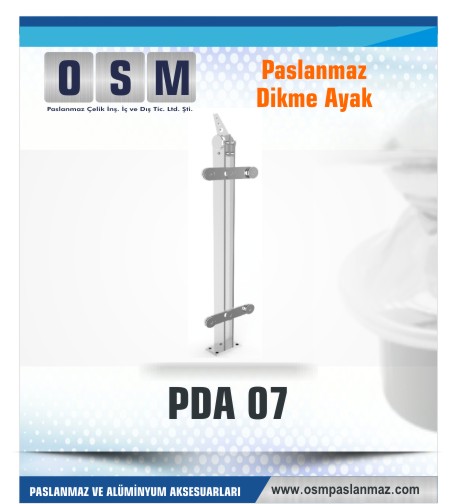 PASLANMAZ DİKME AYAK PDA 07