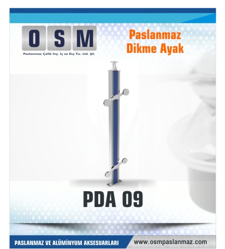 PASLANMAZ DİKME AYAK PDA 09