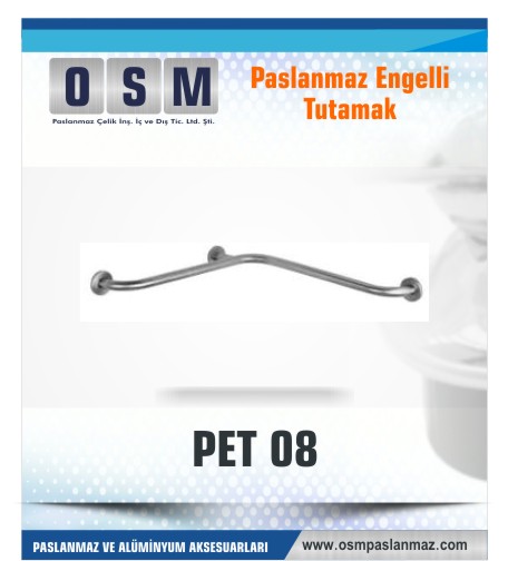 PASLANMAZ ENGELLİ TUTAMAK PET 08