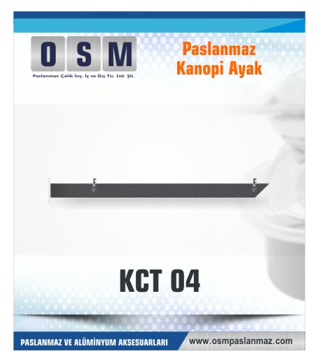 PASLANMAZ KONOPİ AYAK KCT 04