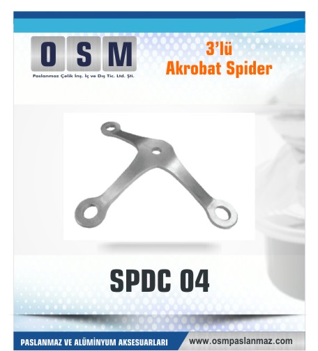 AKROBAT SPIDER 3`LÜ SPDC 04