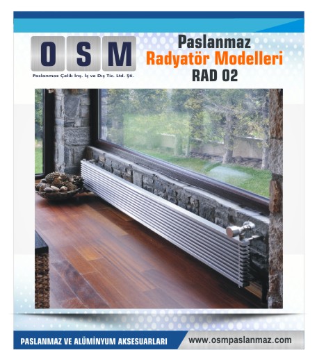 PASLANMAZ RADYATÖR MODELİ RAD 02