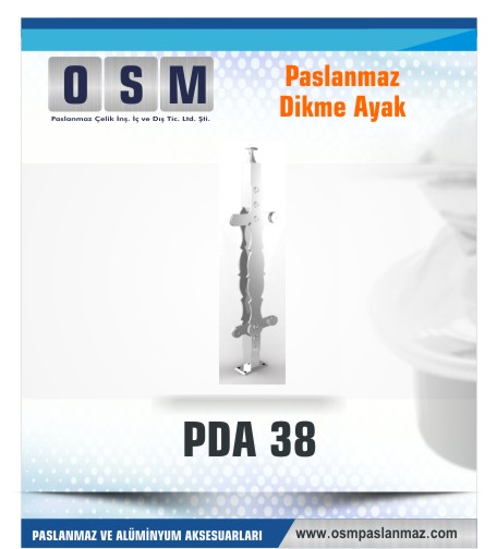 PASLANMAZ DİKME AYAK PDA 038