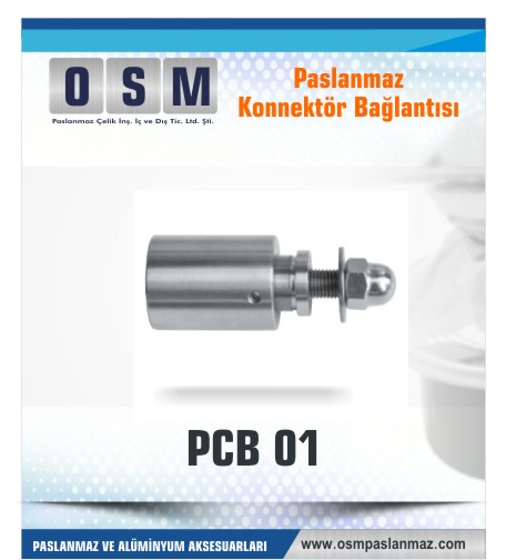 Paslanmaz Konnektör bağlantı PCP-01
